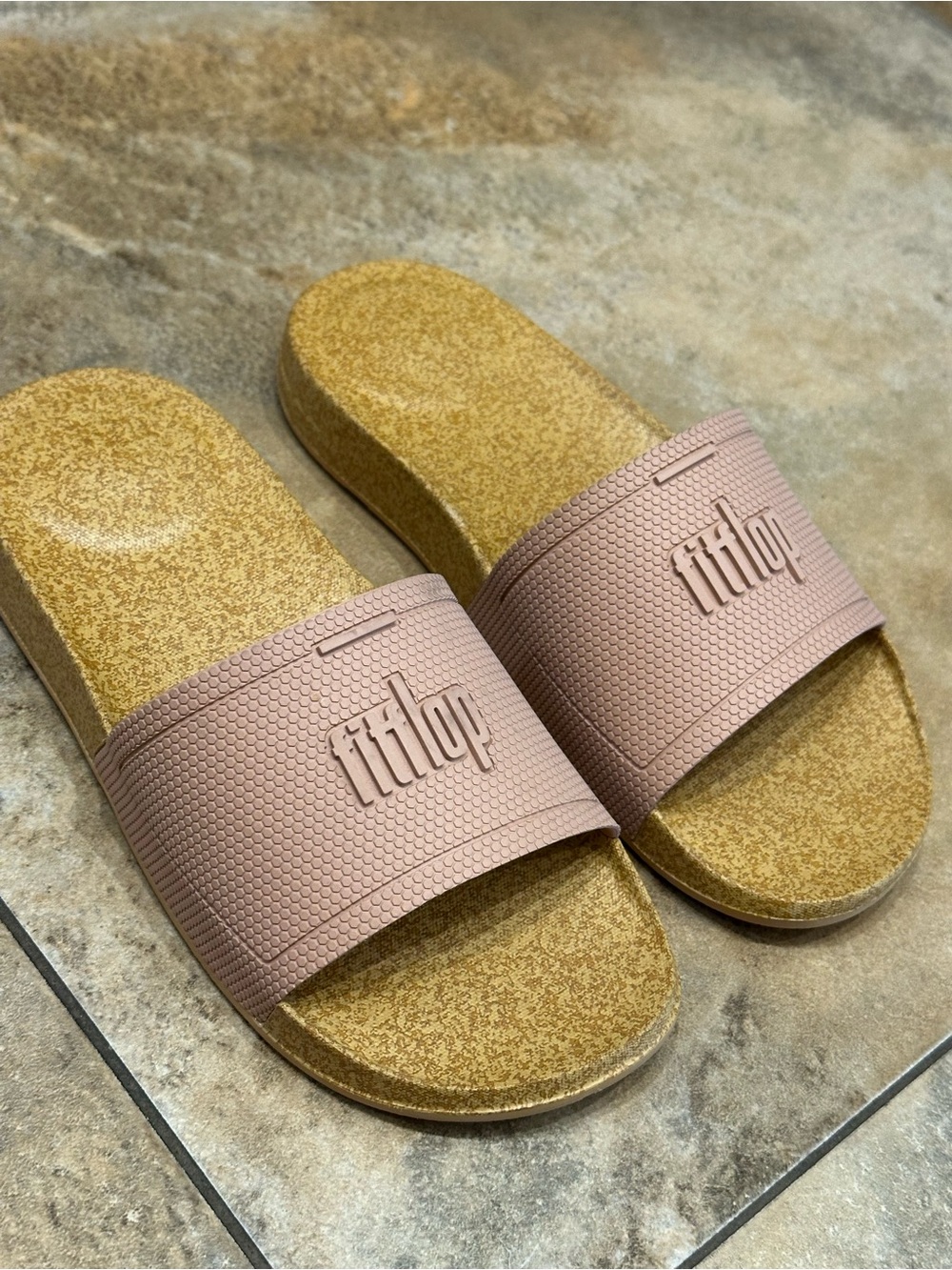 Fitflop Women's Blush Pink Slide Sandals